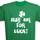Personalized Rub me for luck T-shirt